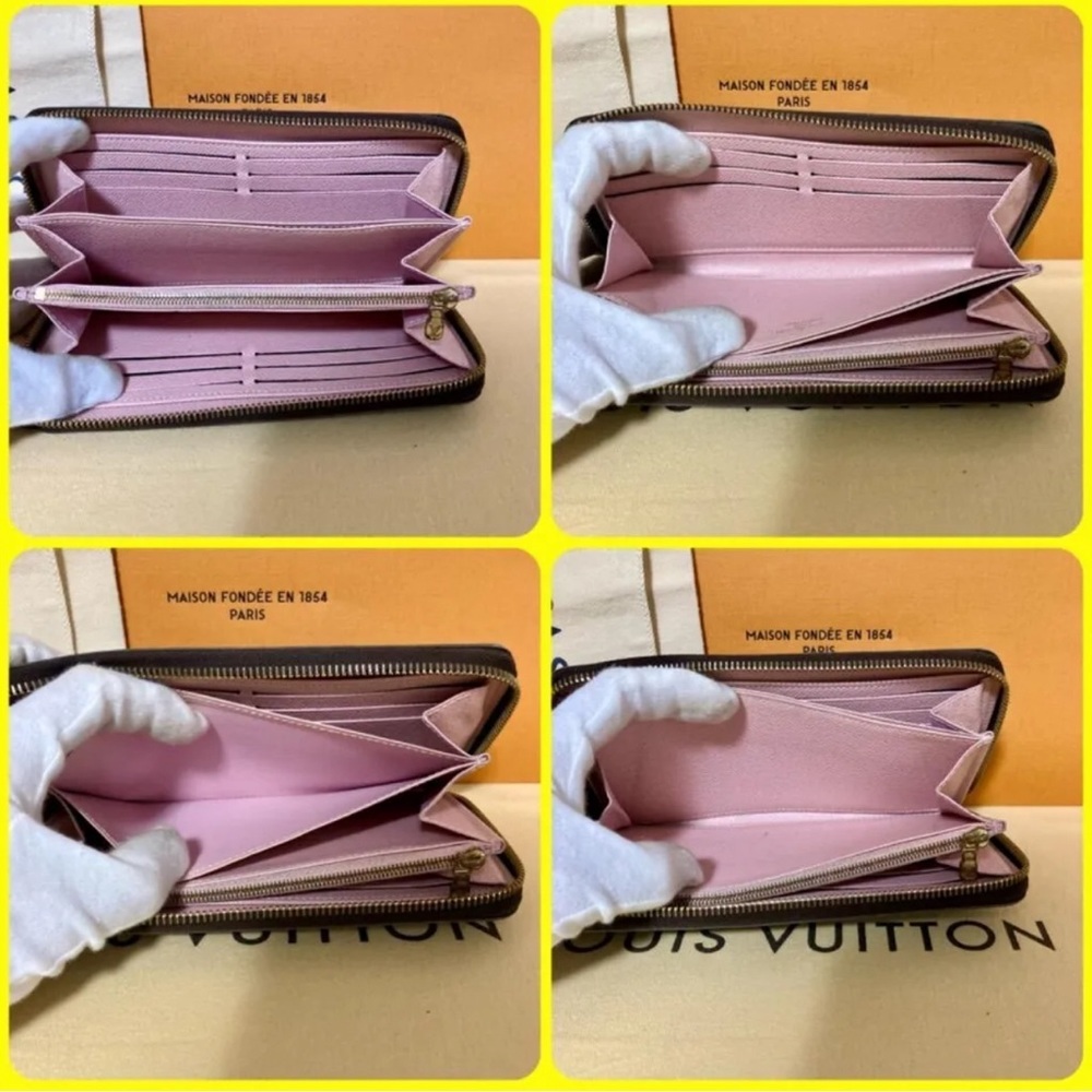 Louis Vuitton Emilie Rose Ballerine Zippy Wallet ~ Beautiful Preloved Condition - Picture 6 of 16